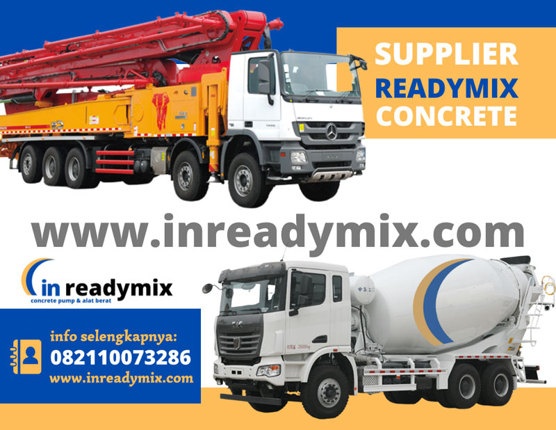 pemasok semen ready mix; supplier beton cor ready mix; rental concrete pump;;